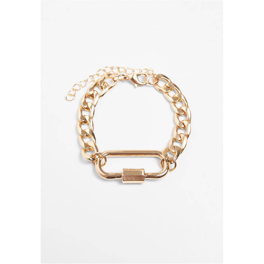 Urban Classics - Fastener Armband - Goudkleurig